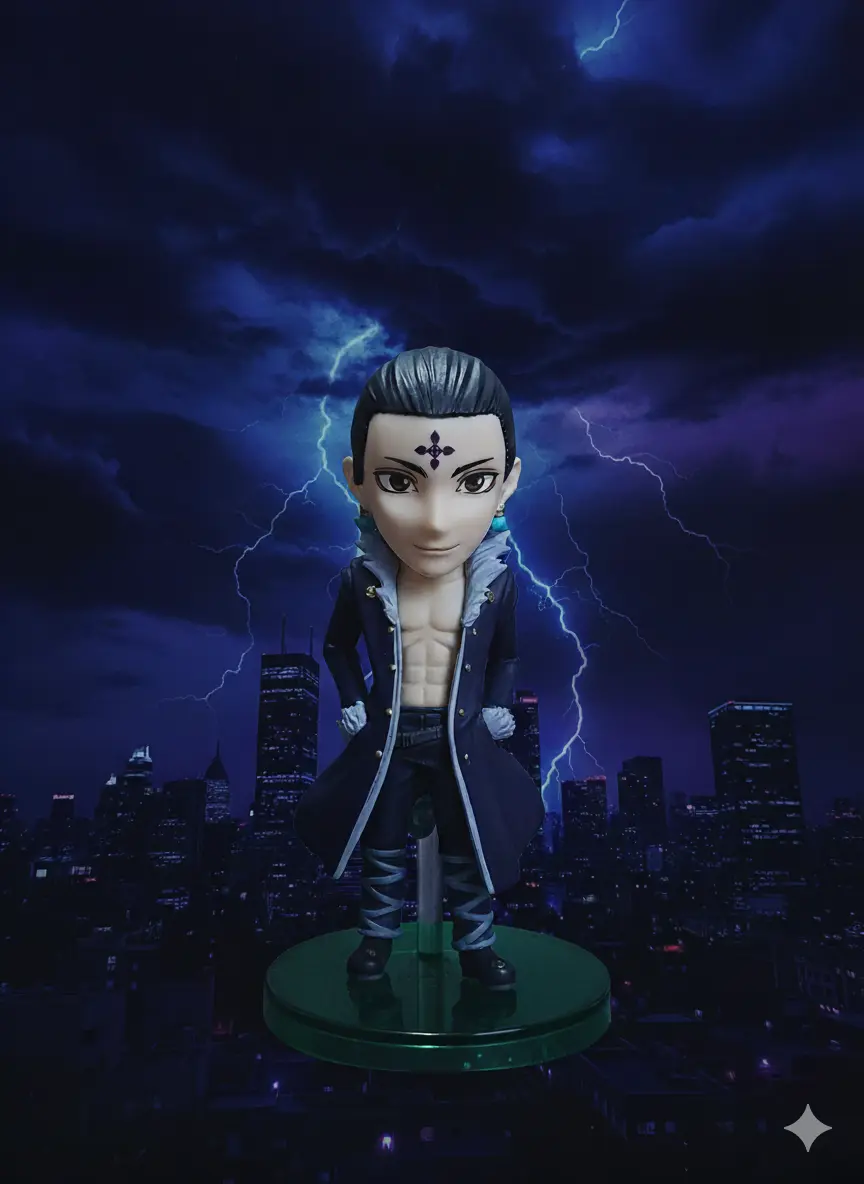 ベネクス川越で獲得したHUNTER×HUNTER ワーコレ『クロロ＝ルシルフル』全体のイメージ